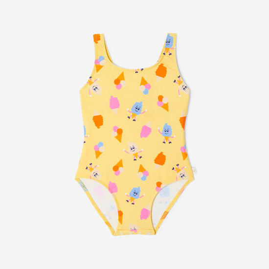 Costume intero baby/bambina verde