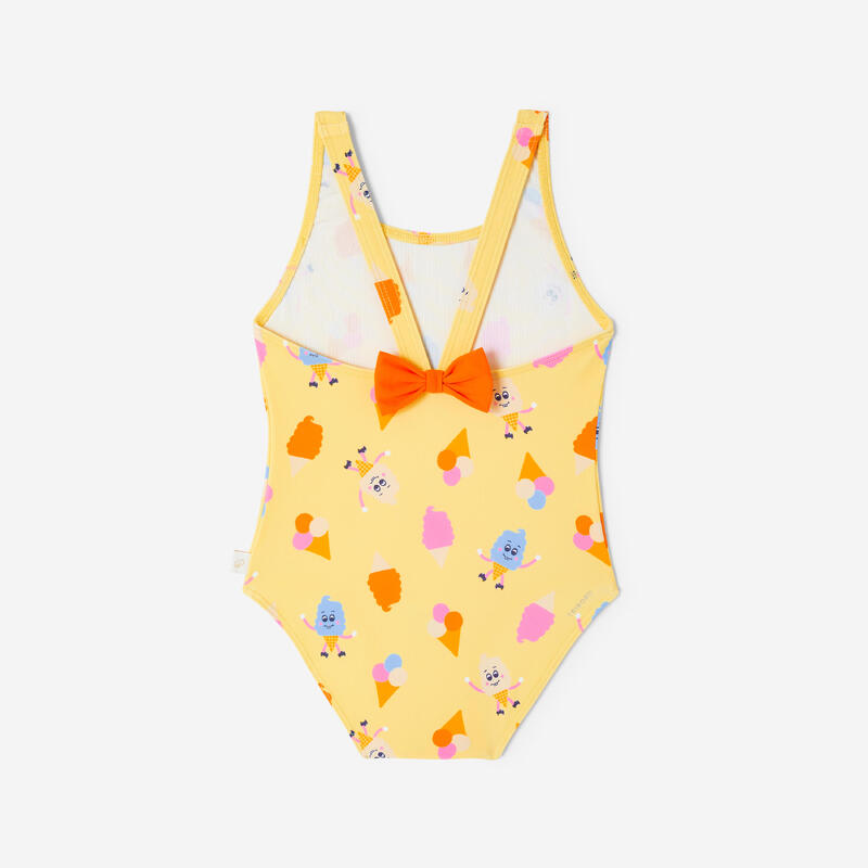 Costum de baie întreg Julia Galben Bebeluși/Fete