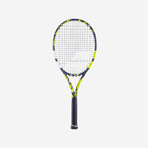 Raqueta de tenis para principiantes adulto, Boost Aero 2024 gris amarillo