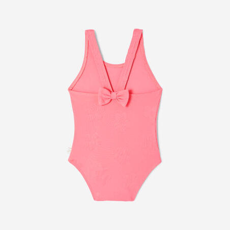 Купальник суцільний для дівчат Julia рожевий