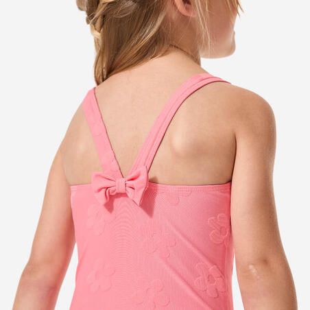 Купальник суцільний для дівчат Julia рожевий