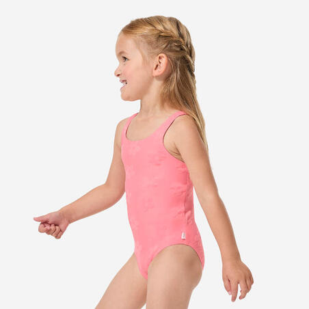 Купальник суцільний для дівчат Julia рожевий