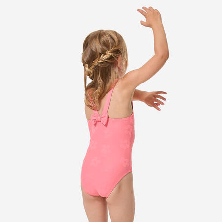 Купальник суцільний для дівчат Julia рожевий