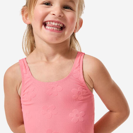 Купальник суцільний для дівчат Julia рожевий