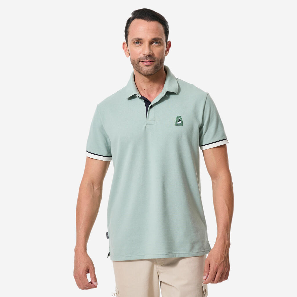 Kaki moška polo majica 100