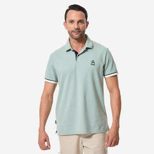 Polo Hombre manga corta Tribord Sailing 100 Caqui