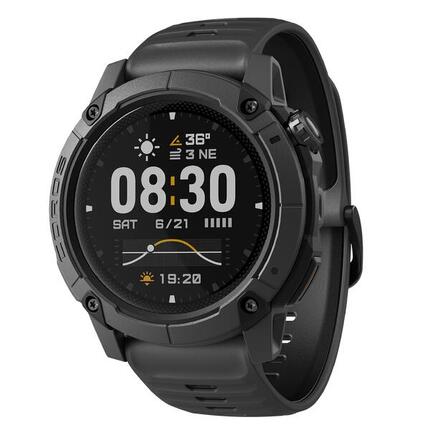 Montre GPS NOMAD Activités Outdoor et Pêche Gris foncé