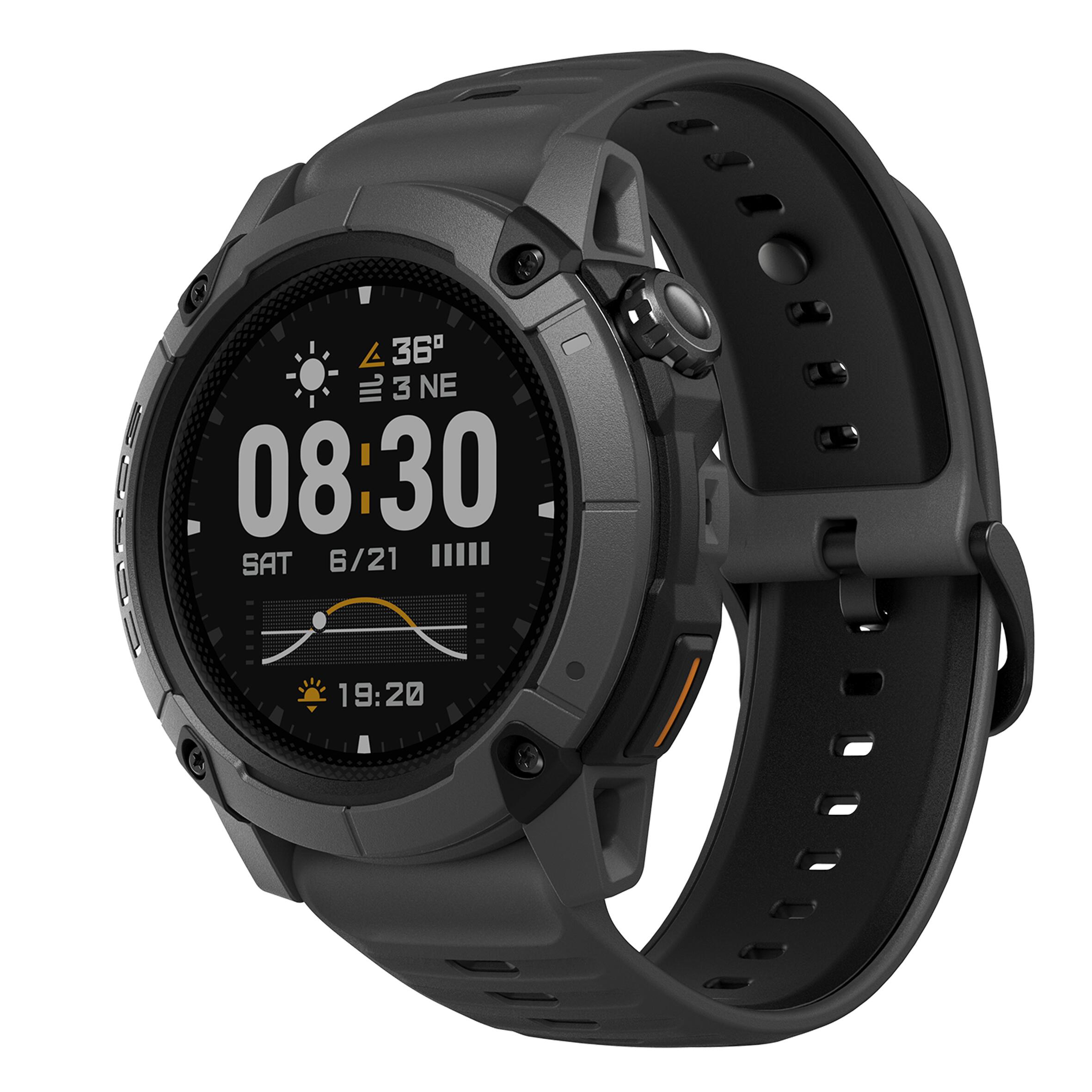 Montre GPS NOMAD Activités Outdoor et Pêche Gris foncé 2/10