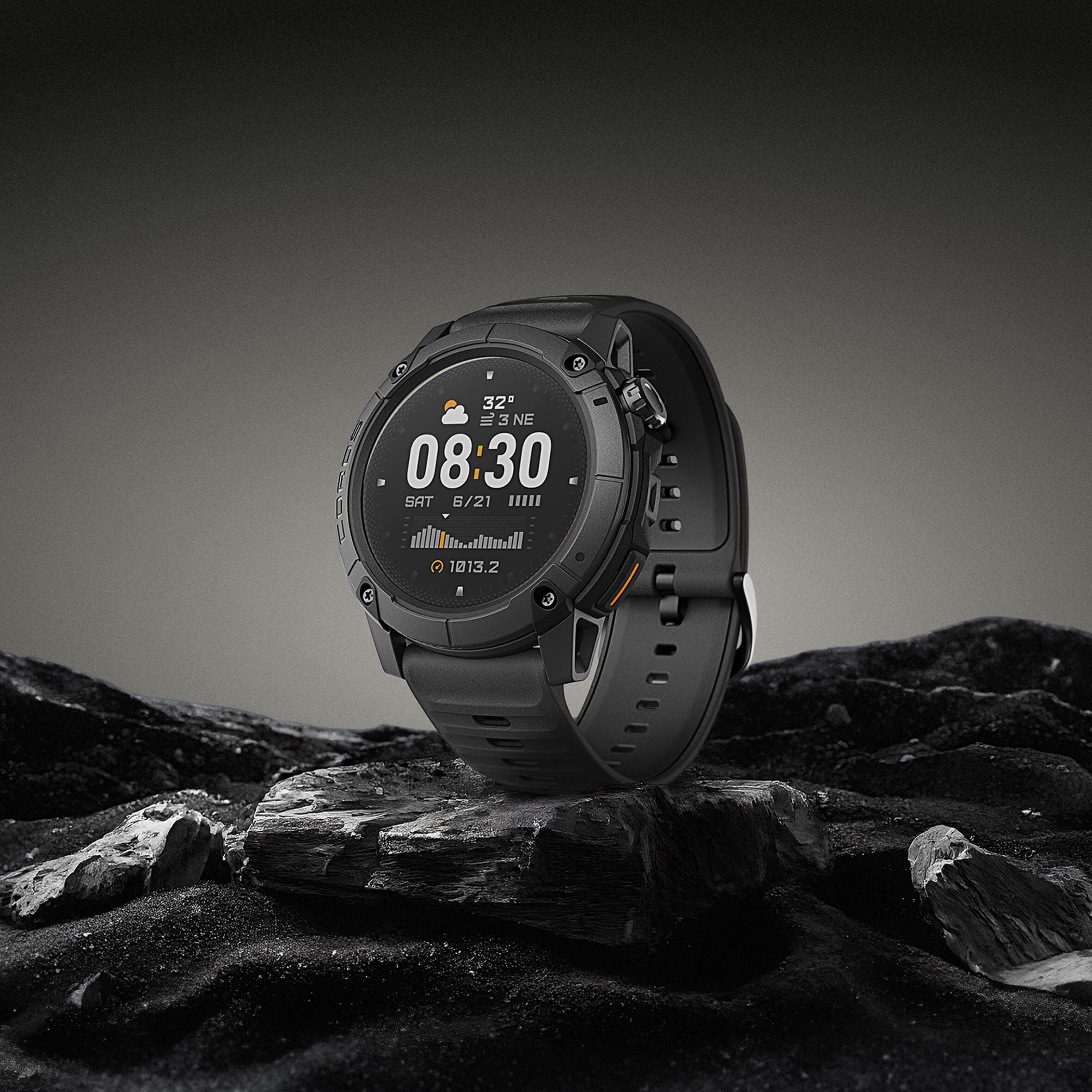 Montre GPS NOMAD Activités Outdoor et Pêche Gris foncé 6/10