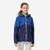 Veste de voile imperméable Enfant - veste de pluie Sailing 100 bleu marine fluo