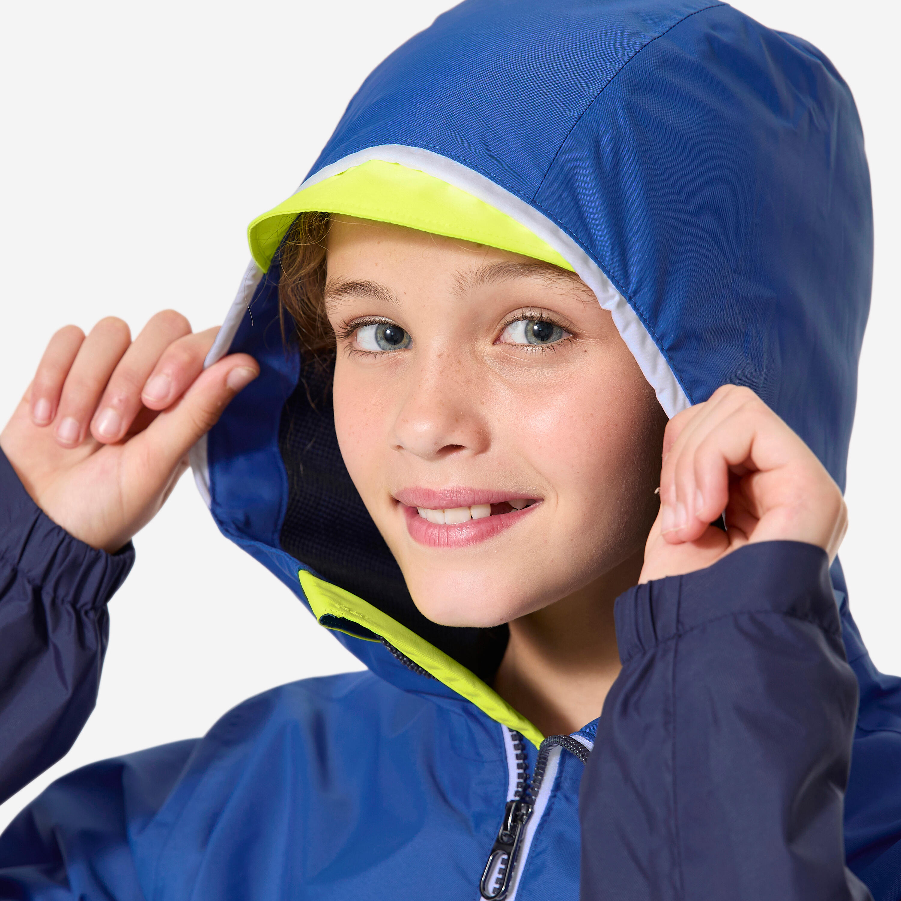 Giacca vela bambini SAILING 100 blu 7/11