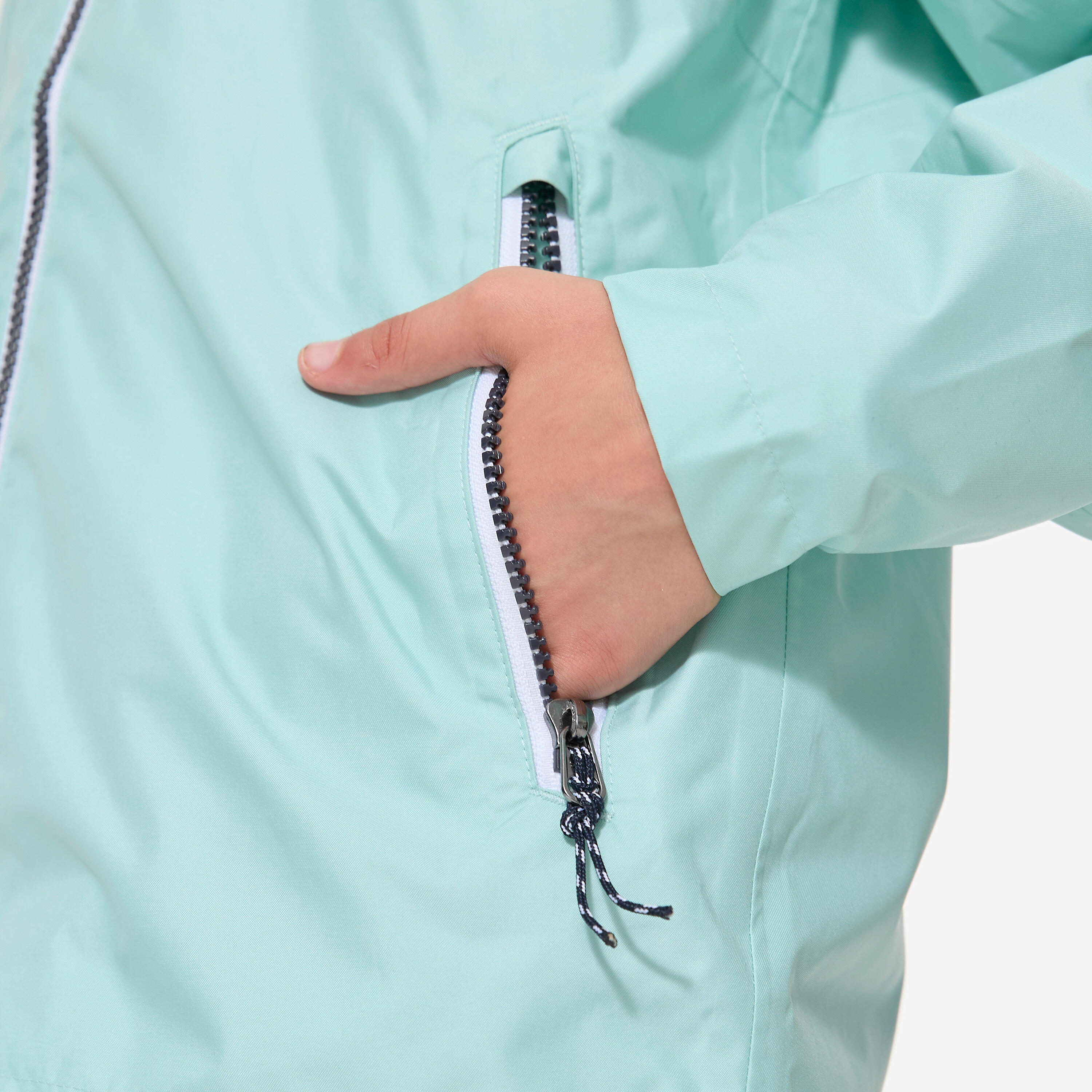 Kids’ Waterproof Sailing Jacket, 100 - DECATHLON