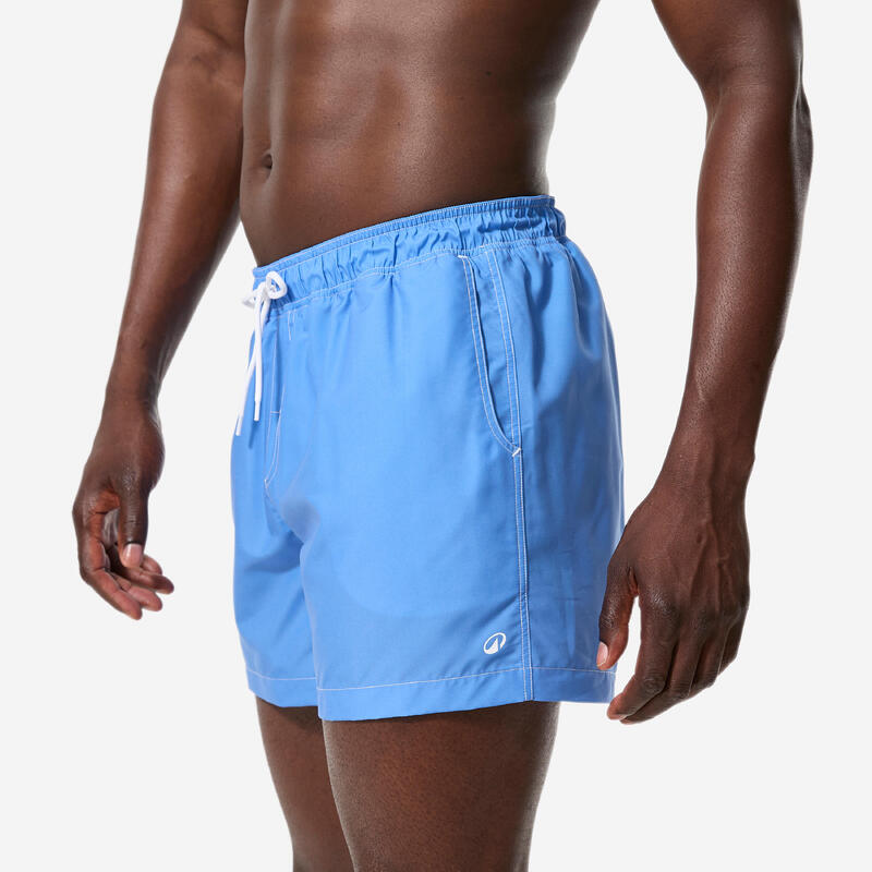 Șort de baie scurt Boardshort surf 15" 100 Rad mood Albastru Bărbați