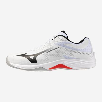 Chaussures de handball Adulte - Mizuno Thunderblade Z blanc/rouge