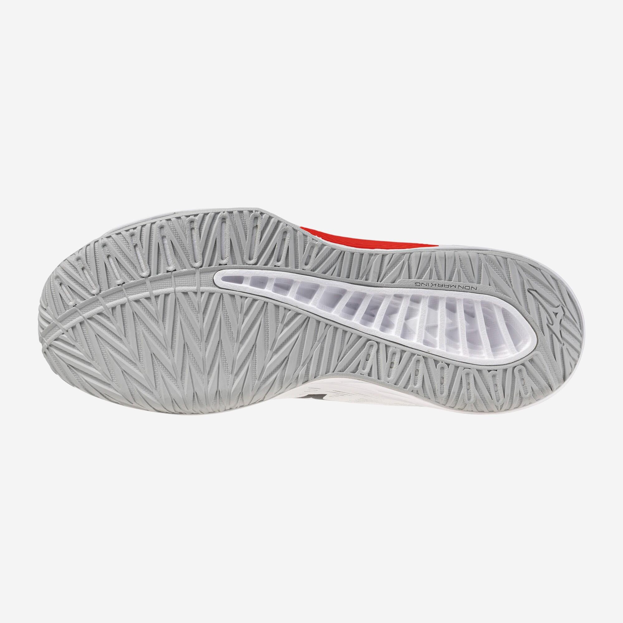 Handballschuhe für Erwachsene – Mizuno Thunderblade Z weiss/rot 2/2