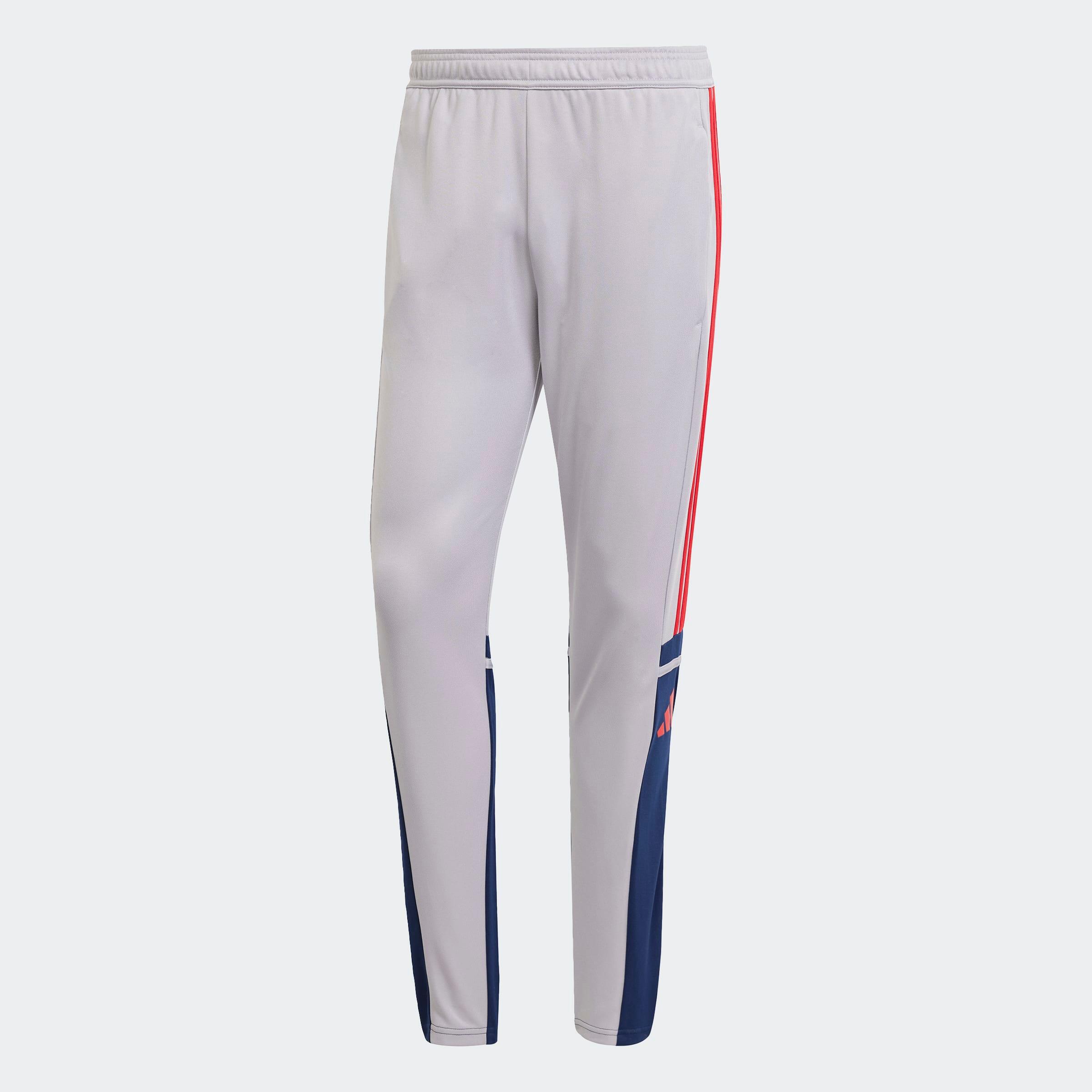 Pantalon de antrenament ADIDAS Squadra 25 pentru adulți, gri/albastru închis