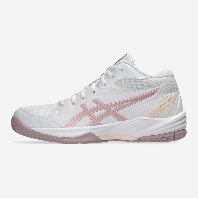 Încălțăminte de volei ASICS Gel Task MT4 Mid Alb Roz Damă