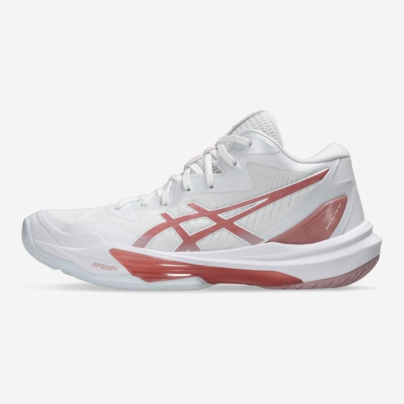 Încălțăminte de volei ASICS Sky Elite FF3 Mid Alb-Roz Damă