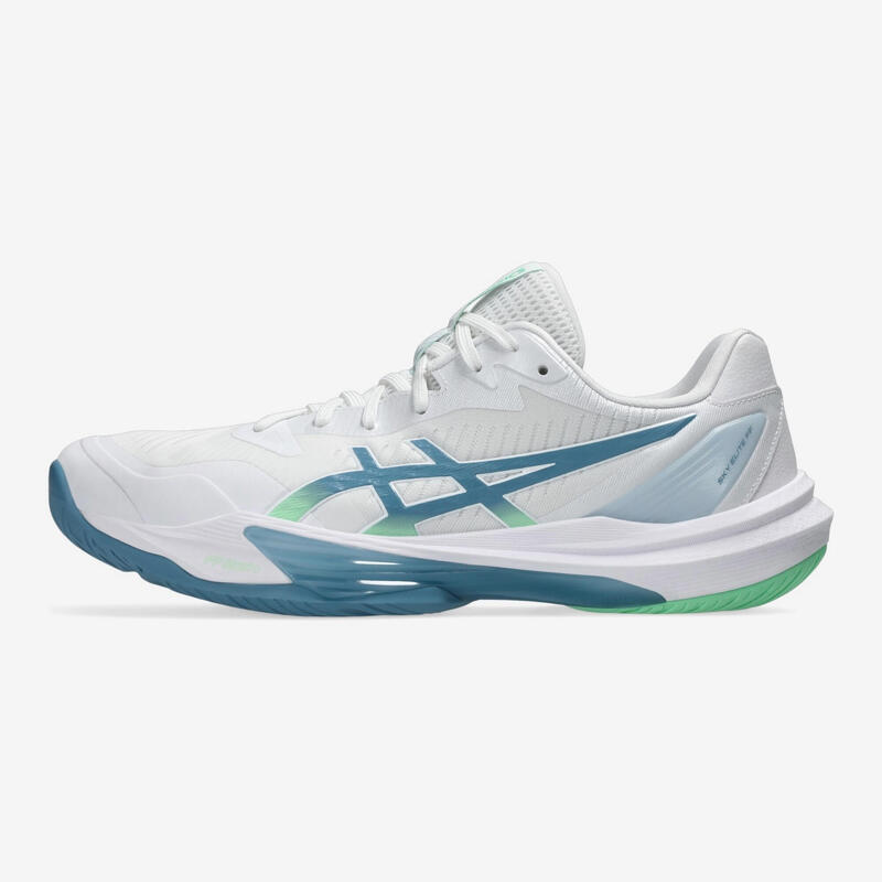 Încălțăminte de volei ASICS Sky Elite FF3 Alb-Verde Bărbați