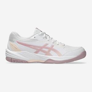 Zapatillas de balonmano Adulto - ASICS Gel Task 4 blanco y rosa