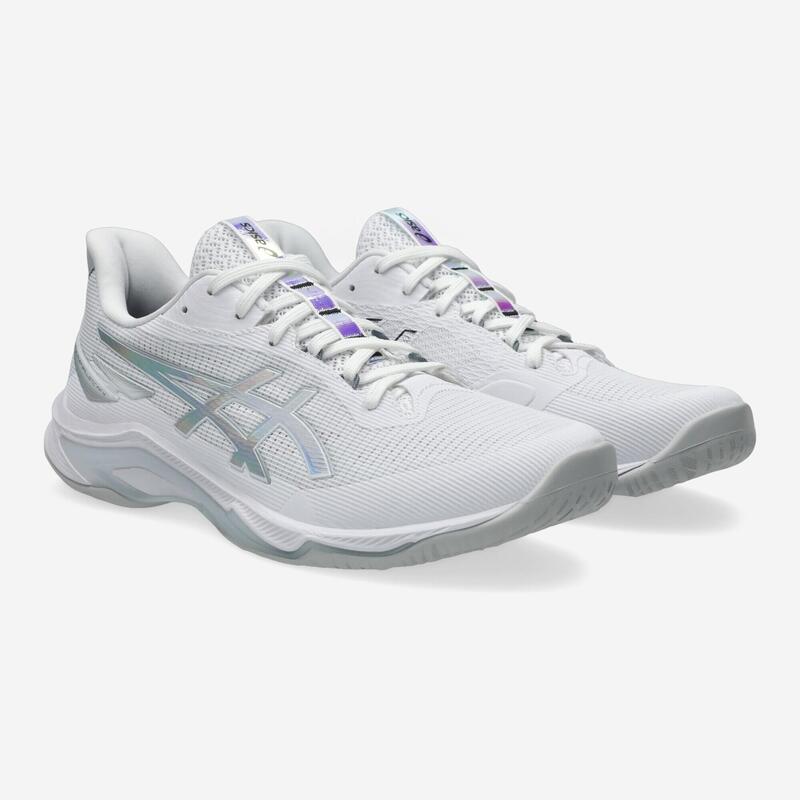 Încălțăminte de handbal - ASICS Netburner Ballistic FF 4 alb adulți