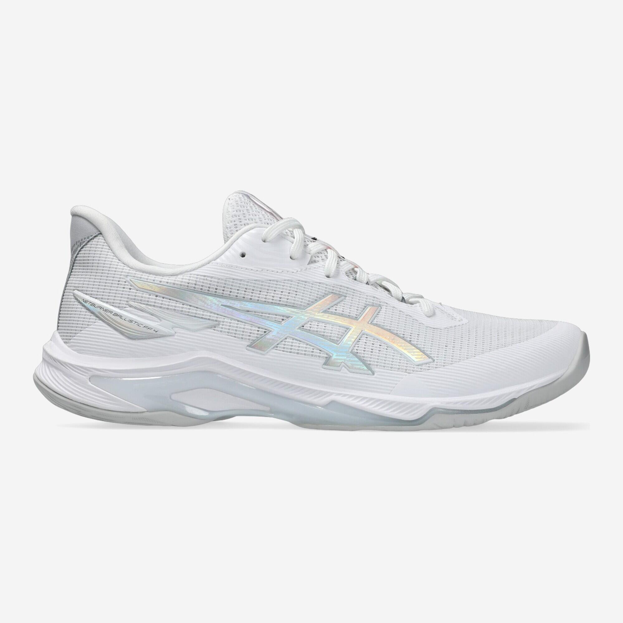 Adult Handball Shoes Netburner Ballistic FF 4 - White - Decathlon