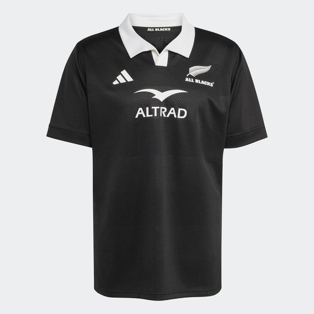 Replika ragbi majice za odrasle All Blacks Nova Zelandija 2025 - črna