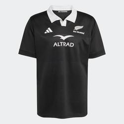 Maillot de Rugby Adidas ALL BLACKS - Réplica Nouvelle Zélande 2024 Noir Junior