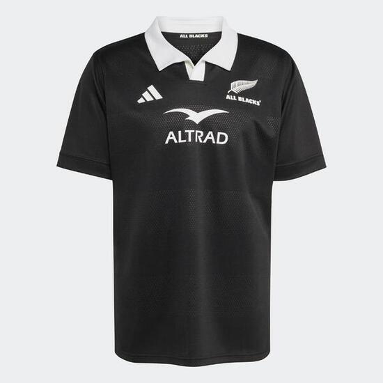 Kinder Rugby Trikot All Blacks Neuseeland 2024 Replica - schwarz