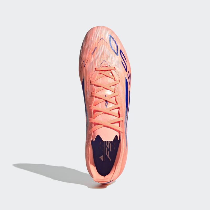 Ghete fotbal F50 PRO FG Portocaliu Adulți