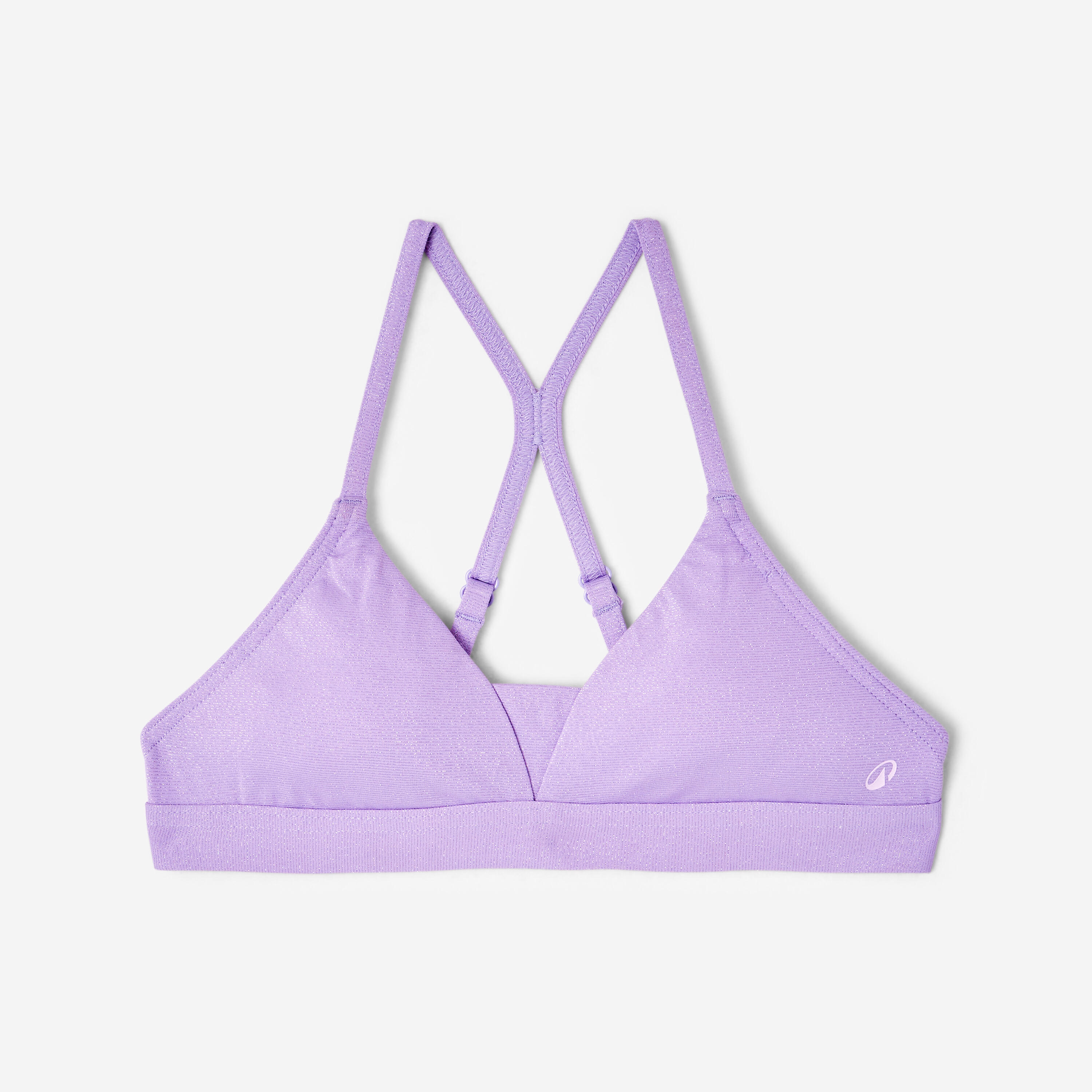 Soutien de Bikini com Lurex Surf Costas Cruzadas Ajustáveis Menina Lizy Violeta 5/6