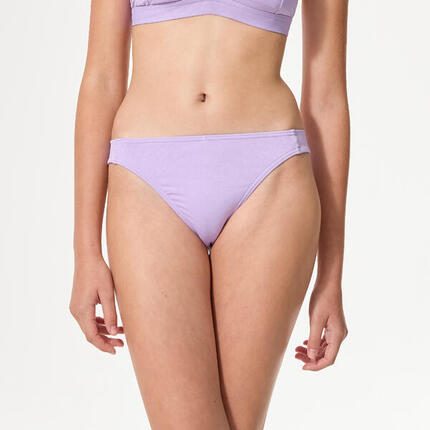 Bas de maillot de bain lurex surf fille, Bruna rose