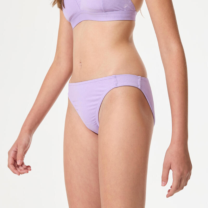 Slip de baie lurex surf Bruna Mov Fete