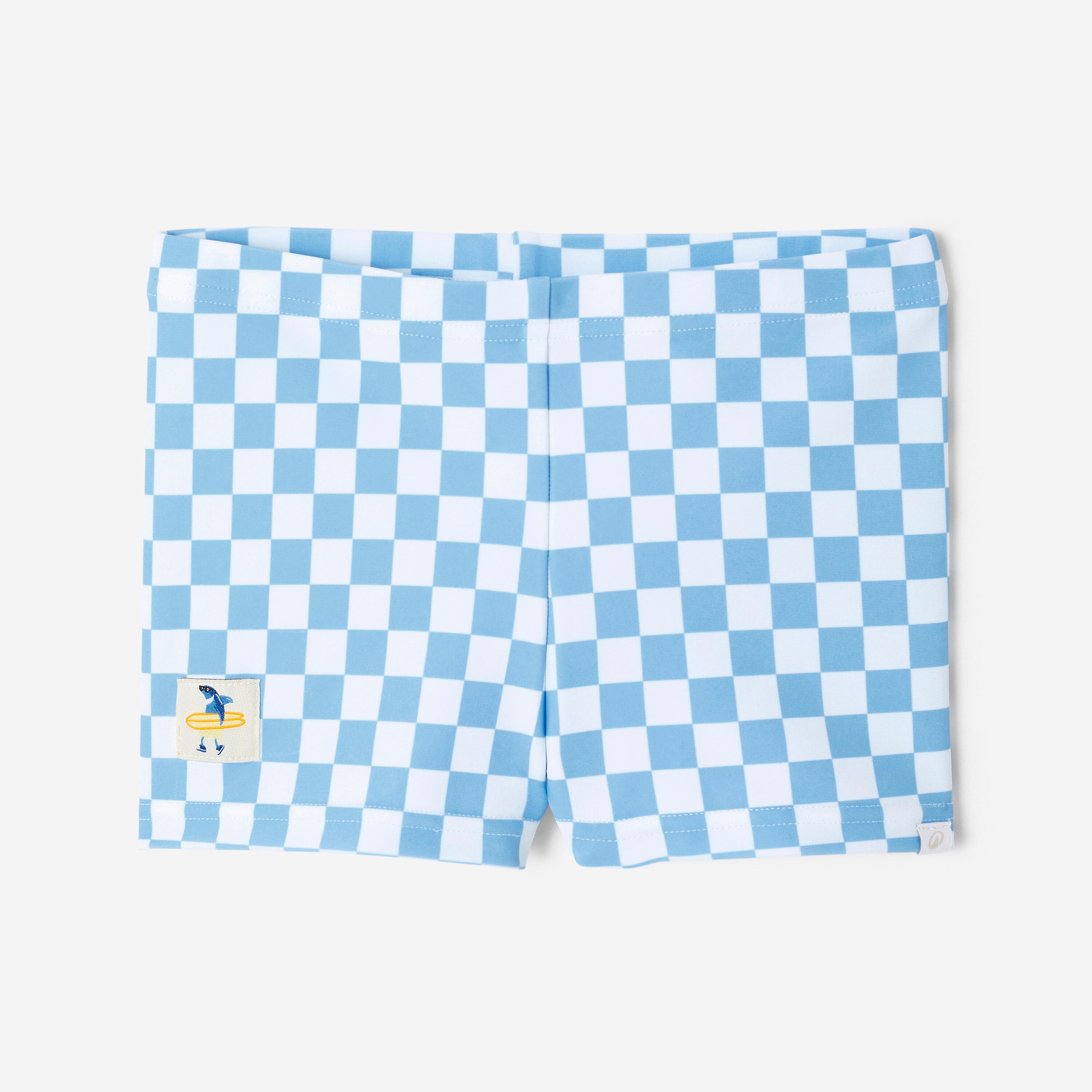 Baby boy boxer shorts, Titou blue checks