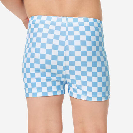 Плавки-боксери дитячі Titou з УФ-захистом сині з принтом