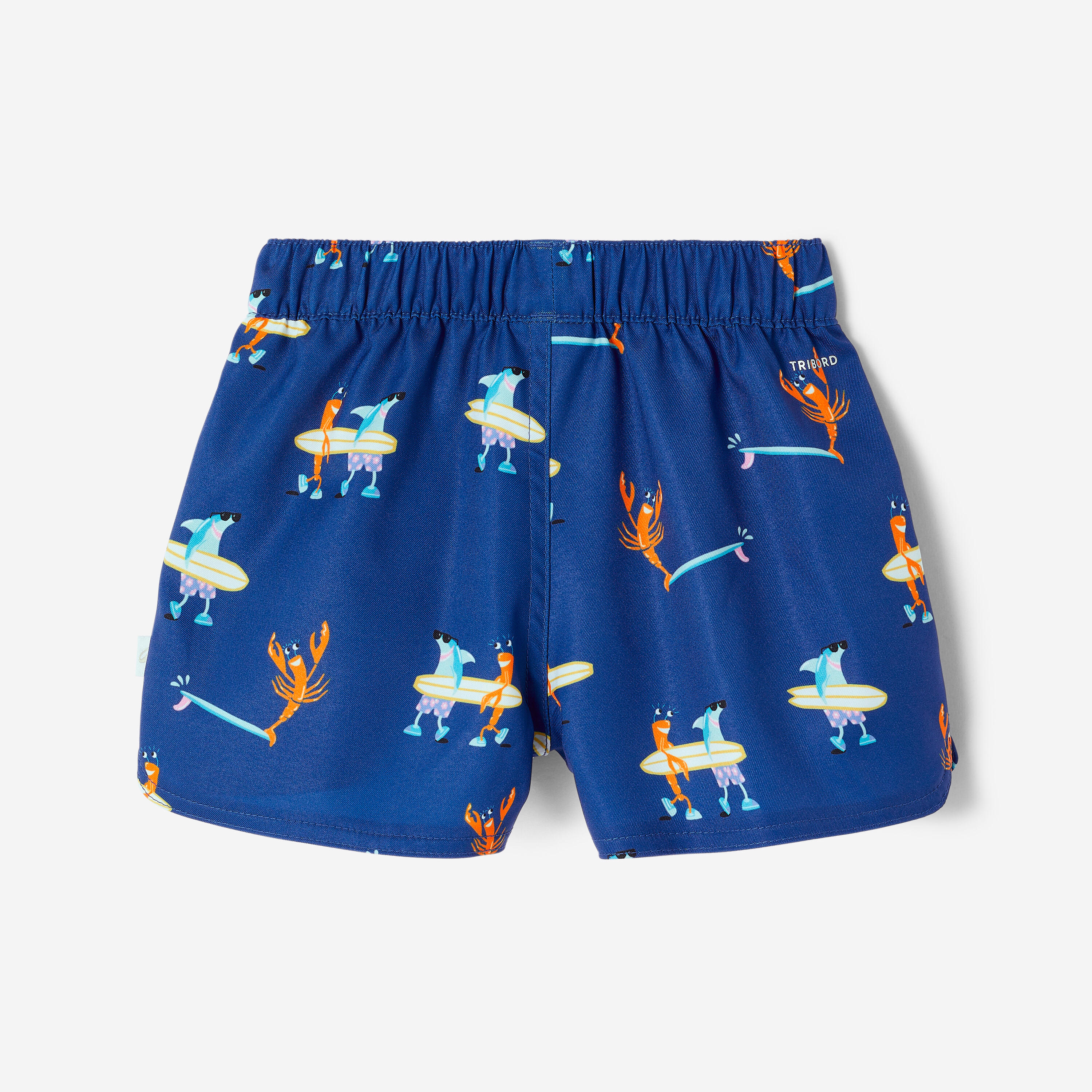 Short de bain bébé / garçon, surf bleu 8/9
