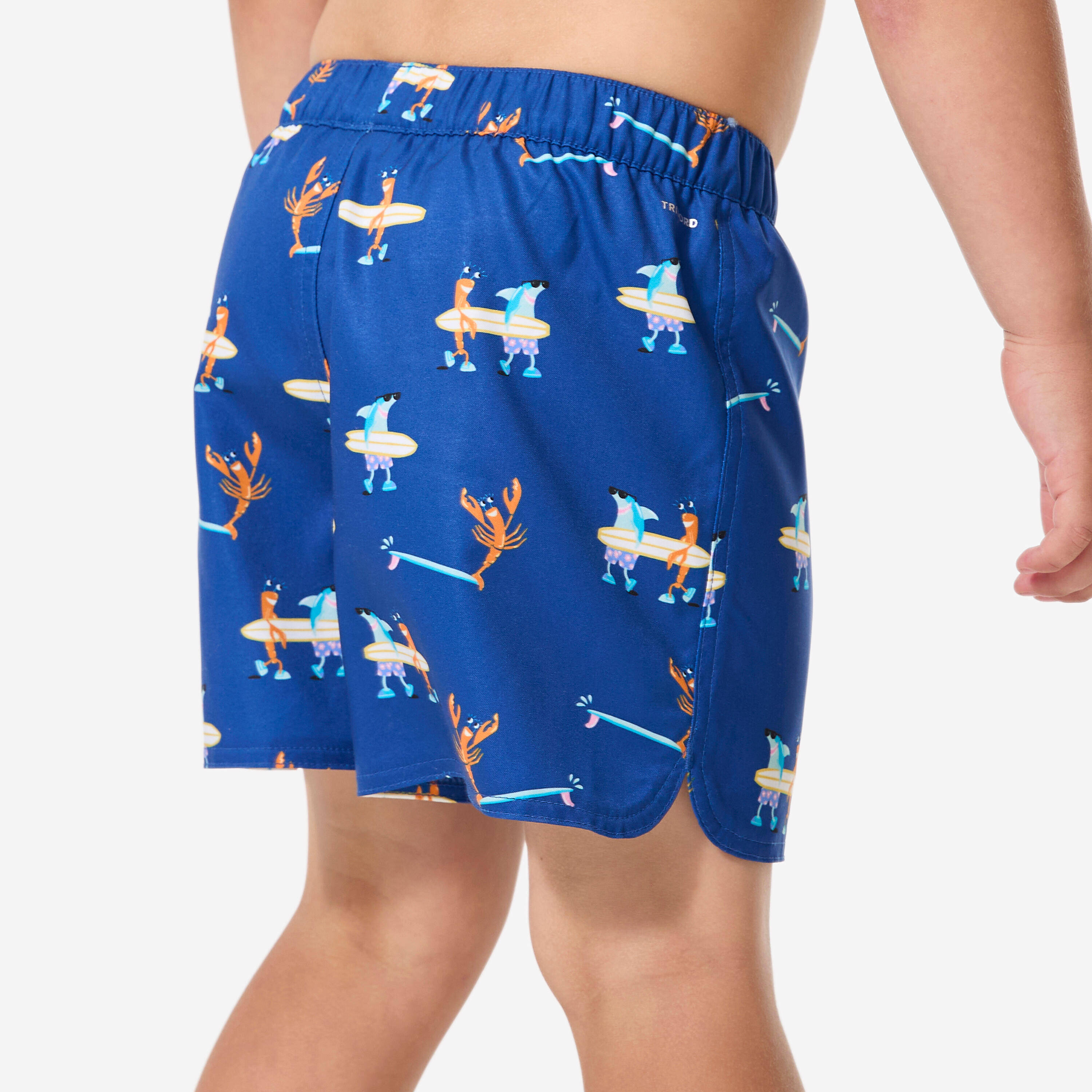Baby/Boy UV-protection swim shorts, surf blue -  5