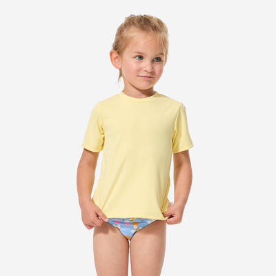 T-shirt peuters/kleuters uv-werend geel