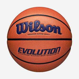 Balón de baloncesto de talla 7 - Wilson Evolution naranja y azul marino