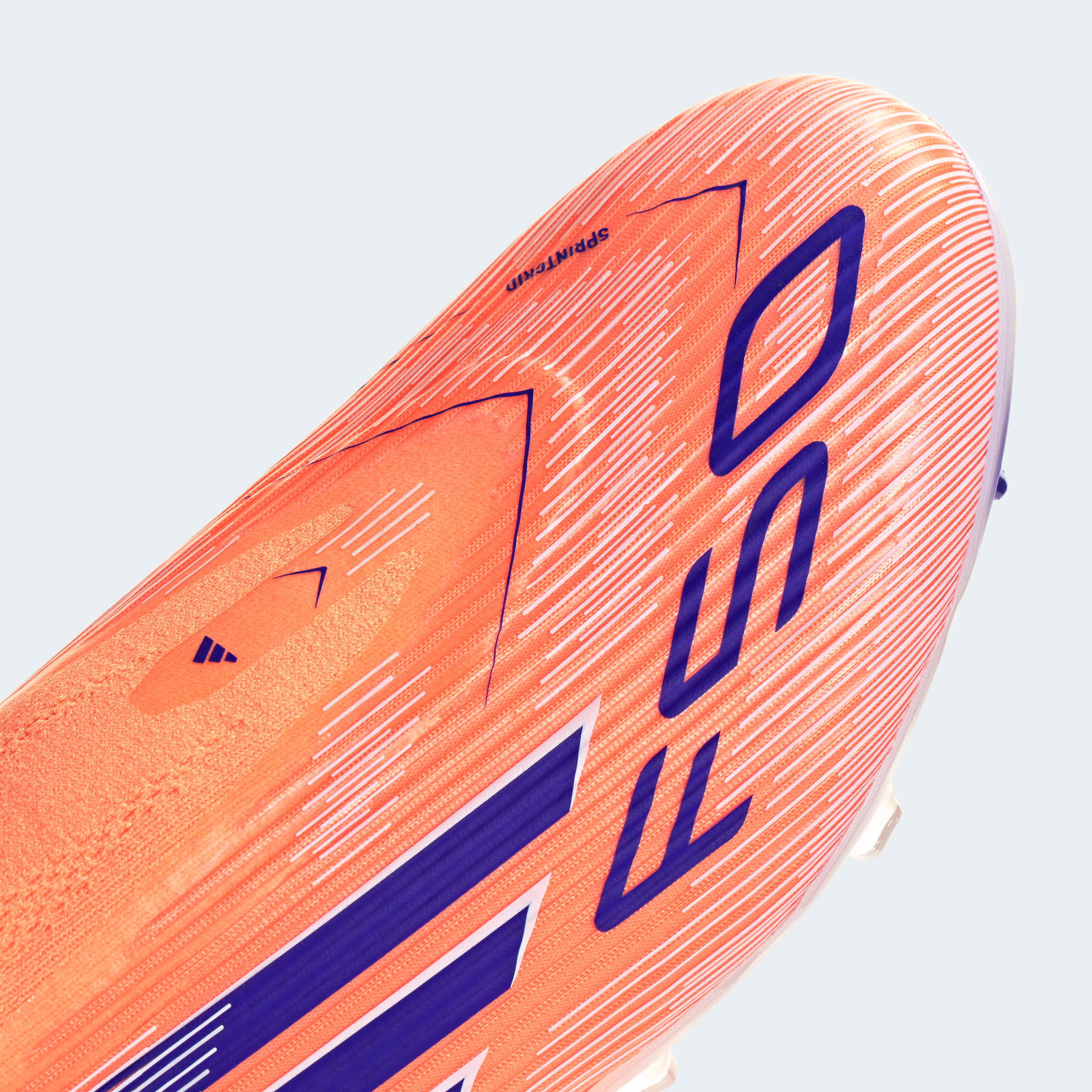 Chuteiras de Futebol F50 League Laceless FG/MG Adulto Laranja 5/9