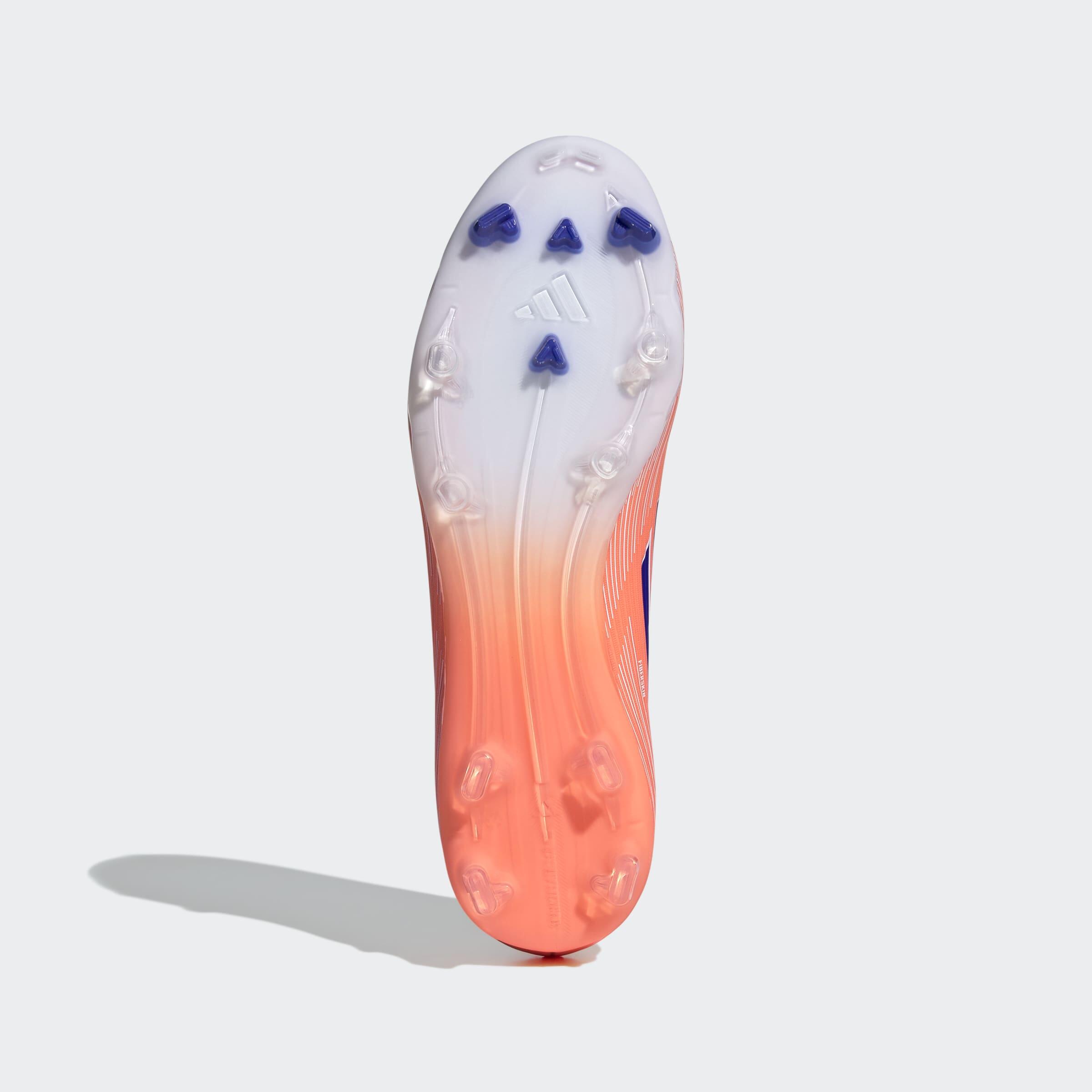 Chuteiras de Futebol F50 League Laceless FG/MG Adulto Laranja 6/9