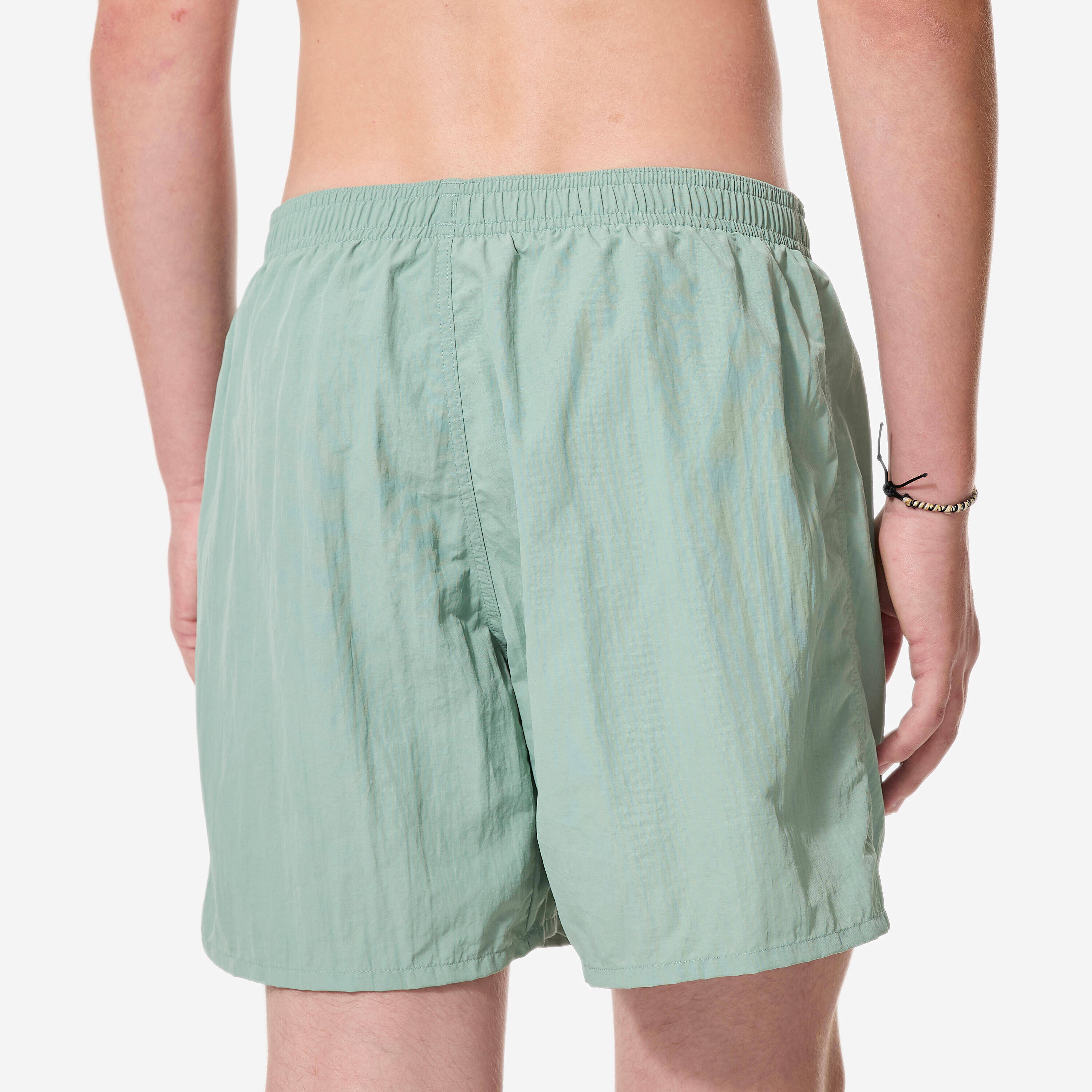 Teen boys’ swim shorts, Swimshort khaki -  4