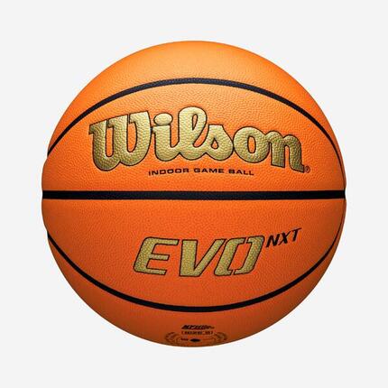 Ballon de basketball taille 7 - Wilson NCAA EVO NXT or