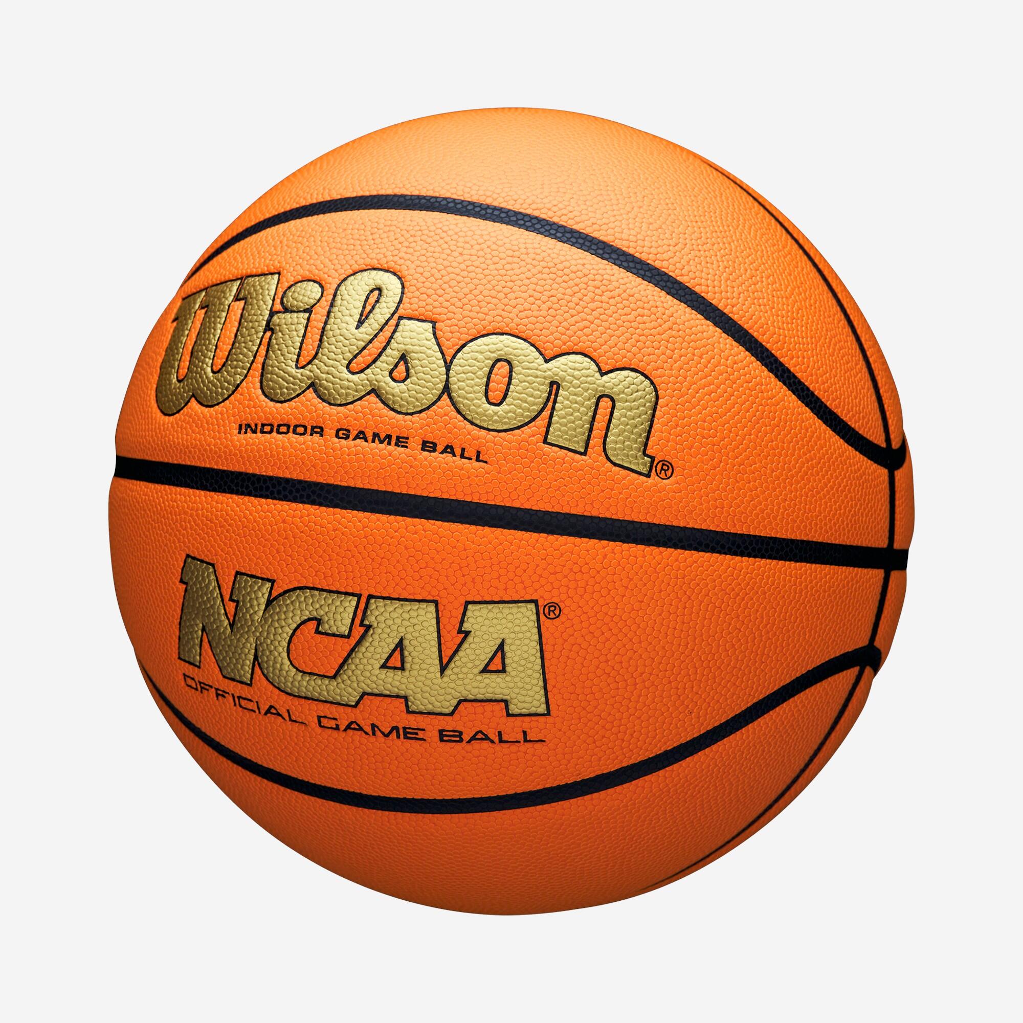 Pallone basket Wilson NCAA EVO NXT taglia 7 oro 4/7