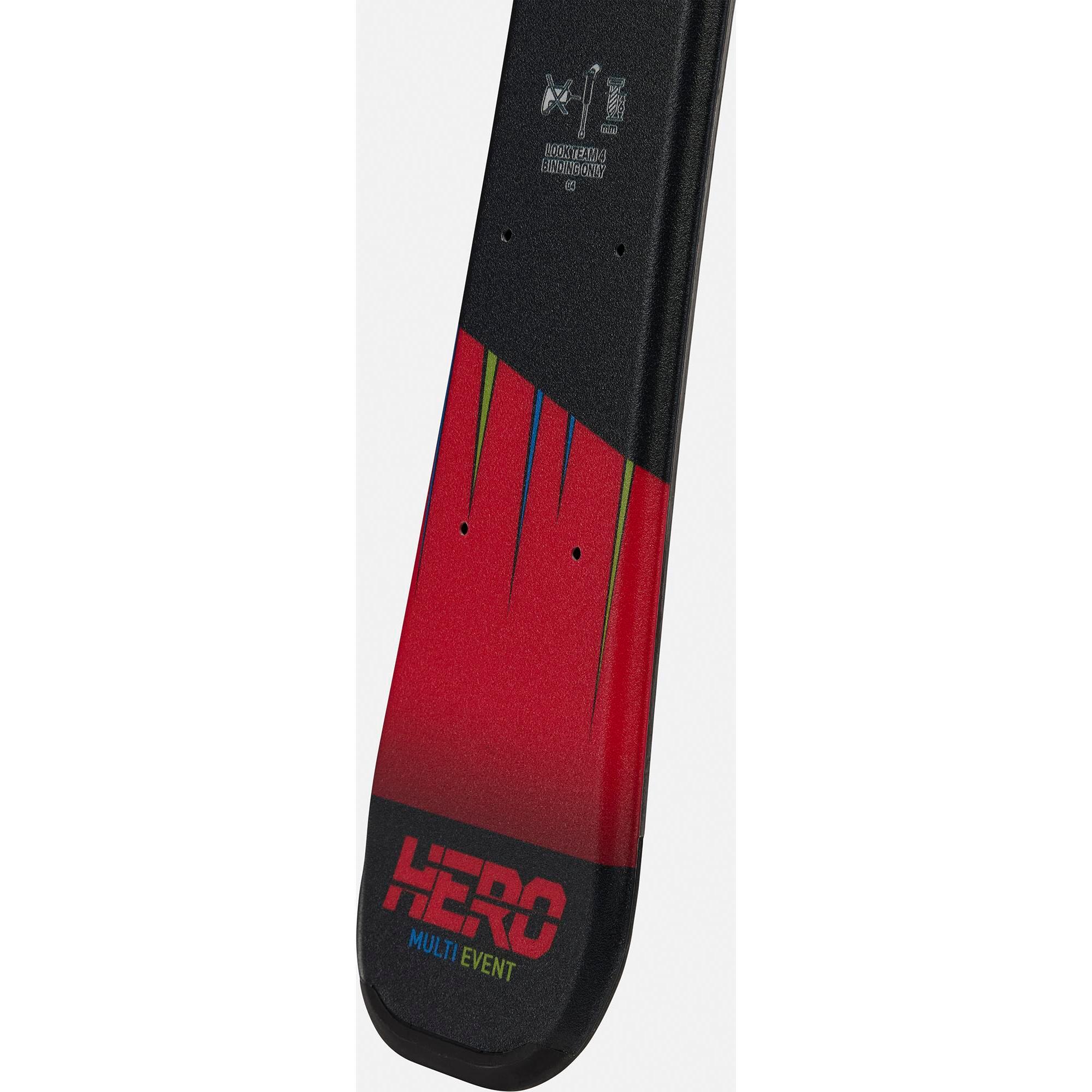 Narty zjazdowe dla dzieci Rossignol HERO KID z wiązaniami LOOK Kid 4 4/4