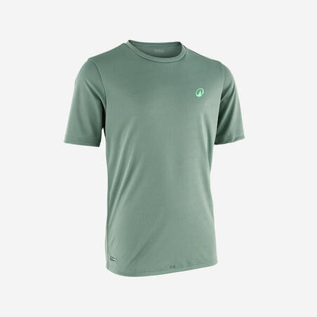 Футболка дитяча 100 для серфінгу з УФ-захистом хакі