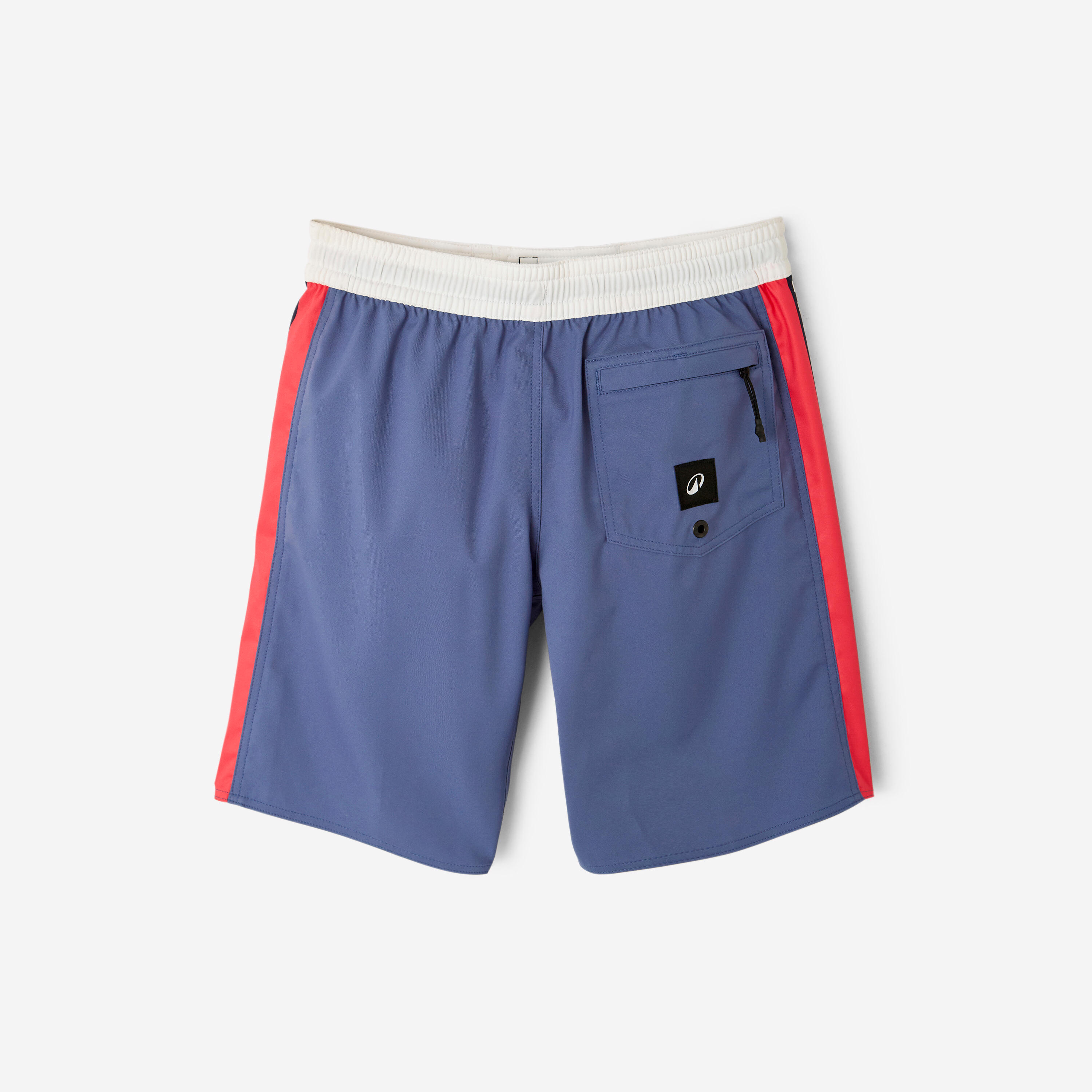 Bermudas Surf 900 Checklines Niños Azul 10/11