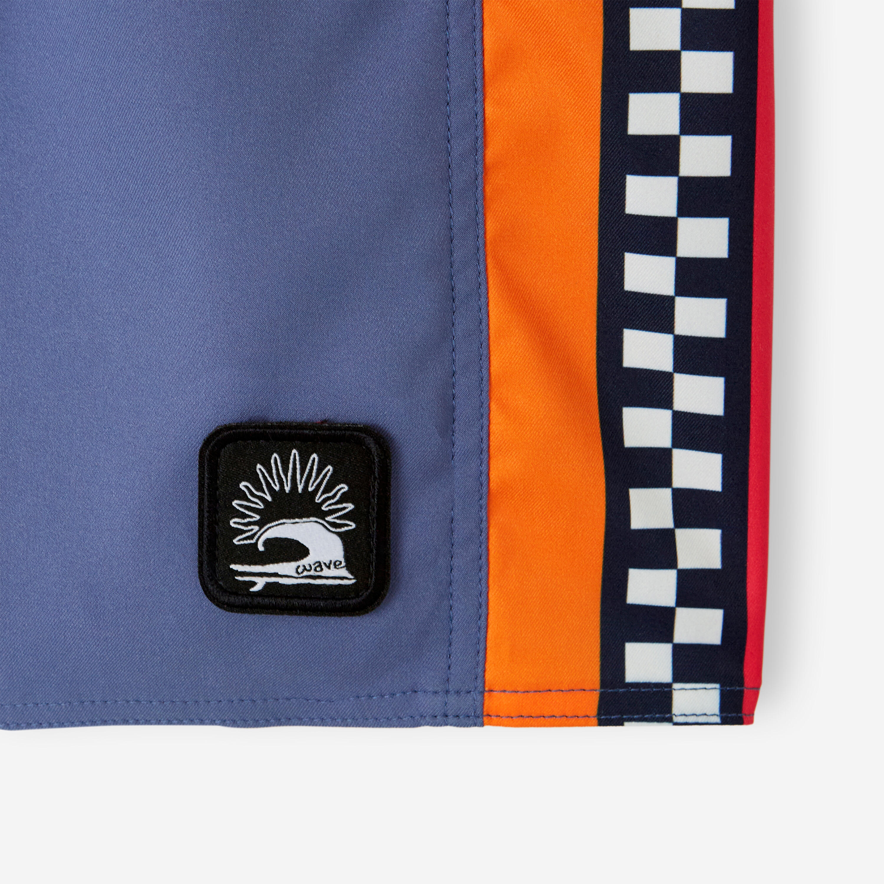 Bermudas Surf 900 Checklines Niños Azul 11/11