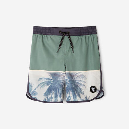 Шорти дитячі 500 Photopalm для серфінгу хакі