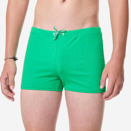 Boxer de bain natation Garçon enfant, 100 Plus marine